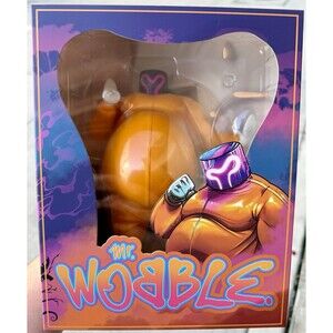 Limited Edition Mr. Wobble Vinyl Figurine In Hand Ganja White Night Collectible